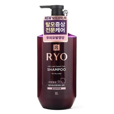 RYO HAIR LOSS EXPERT CARE 9EX SHAMPOO 400ML (NETURAL & DRY)